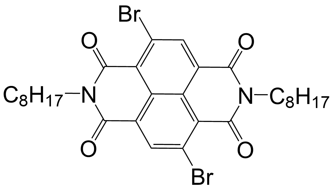 4,9-dibromo-2,7-dioctylbenzo[lmn][3,8]phenanthroline-1,3,6,8(2H,7H)-tetraone